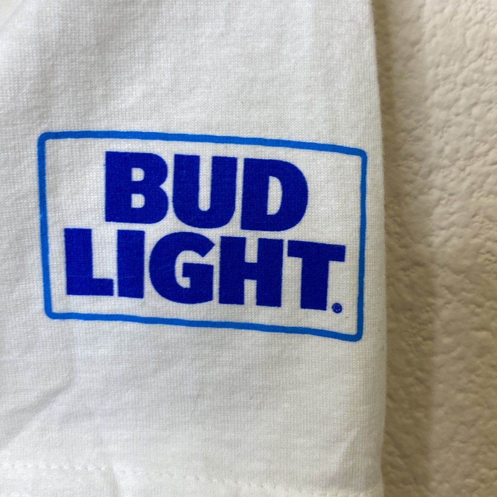 Seattle Seahawks Bud Light Tee Shirt Men's Size Medium - Picture 4 of 6